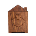 【Yuniper-isle】Forever Home: A Black Walnut House-shaped Pet Urn