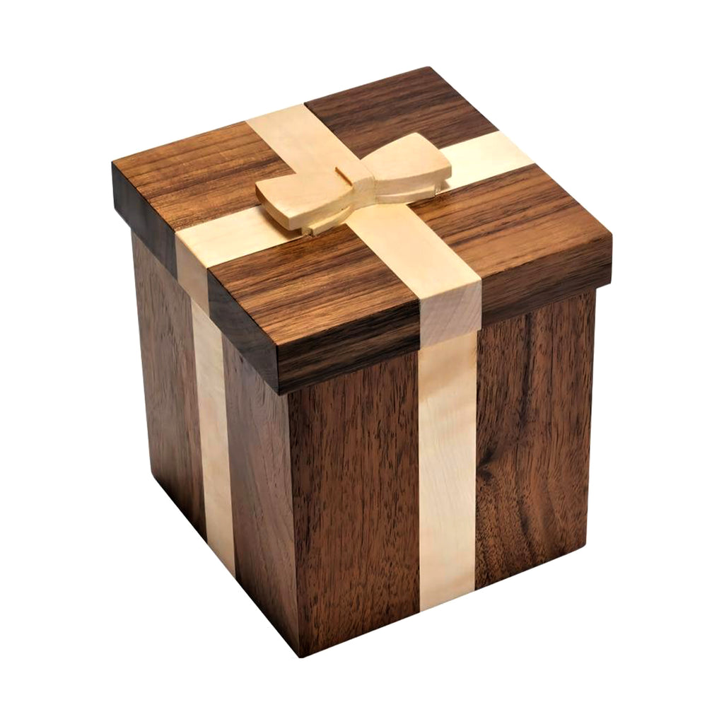 Pet solid wood photo frame urn